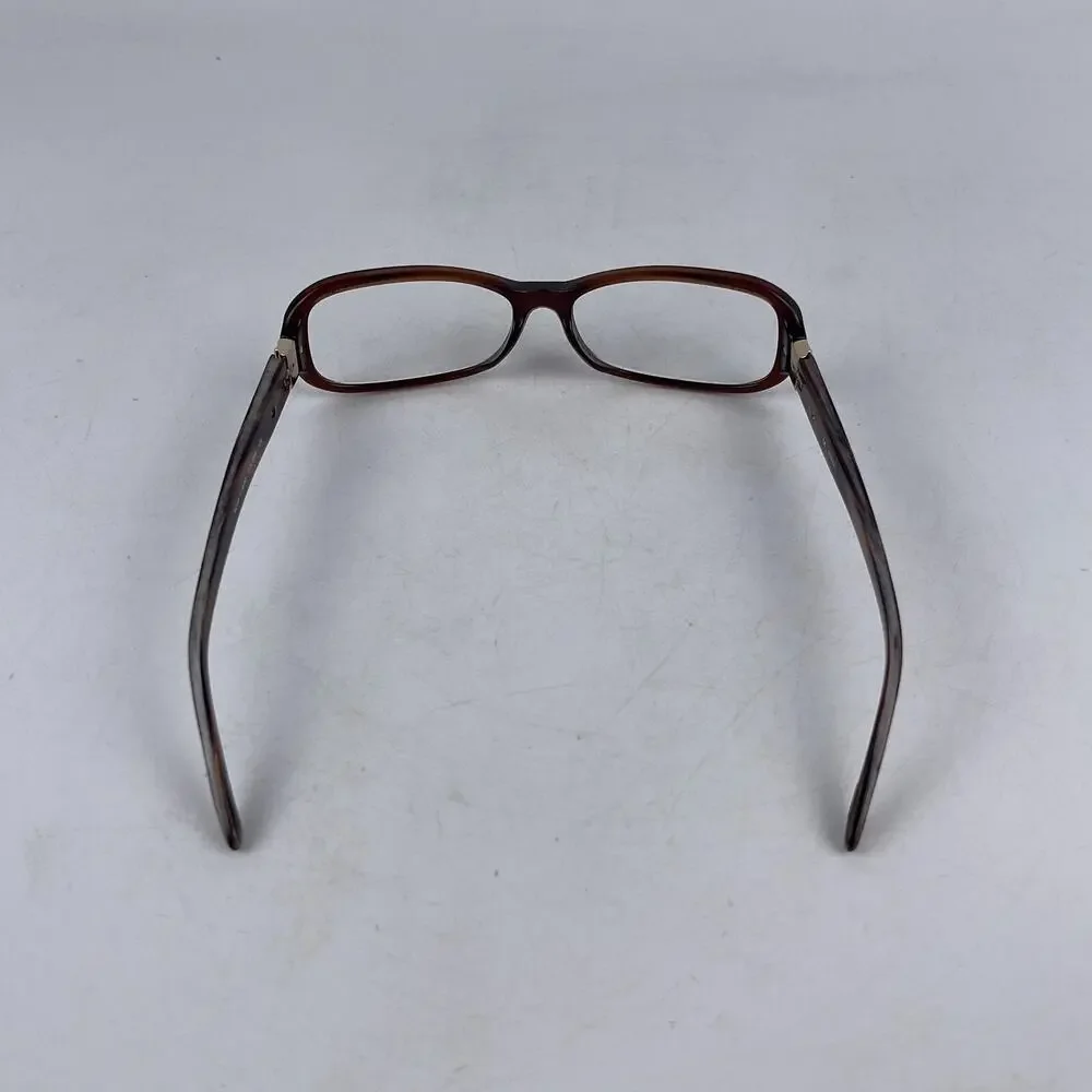 Furla Nora‎ VU4559 Womens Eyeglasses Frame Brown Plastic Full Rim 135mm